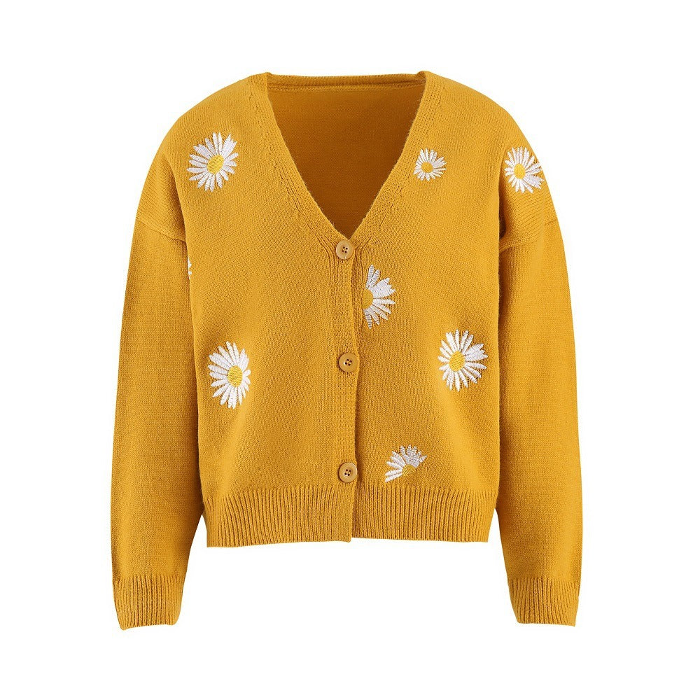 Mireya - Women's Fresh Floral Cardigan