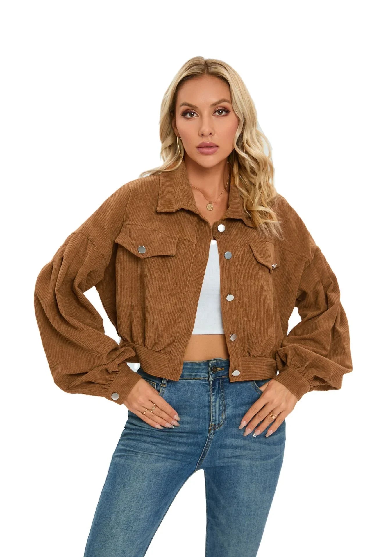 Anika - Women's Cropped Jacket