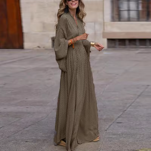 Alexis - Women's Printed Maxi Dress