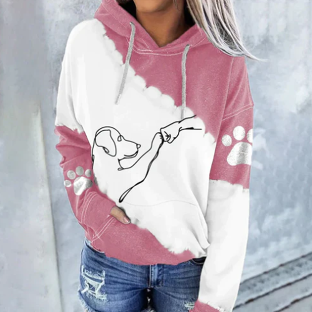 Amara - Women's Pet Lover Hoodie Cozy and Stylish for Casual Days