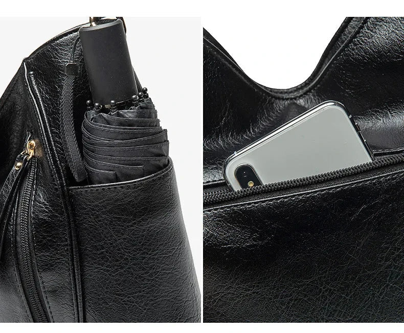 Mia - Women's Crossbody Leather Bag