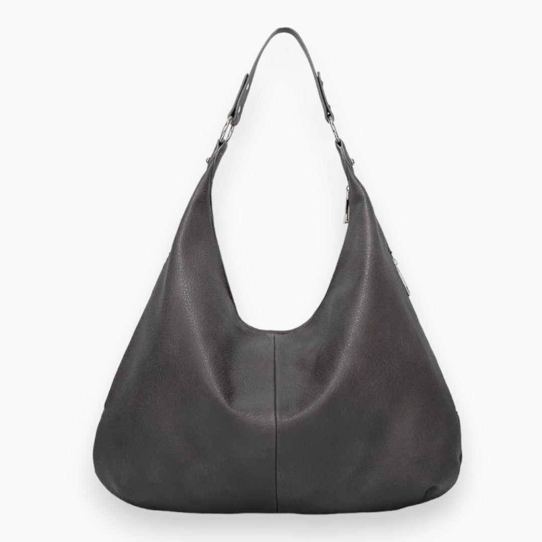 Faye - Women's Leather Hobo Bag for Everyday Use