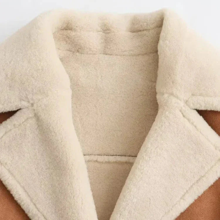 Lara - Women's Shearling Overcoat