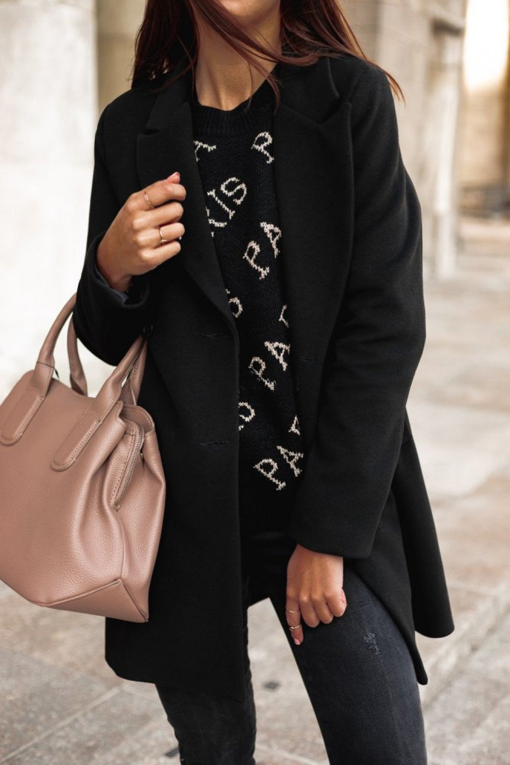 Livia - Women's Double-Breasted Coat