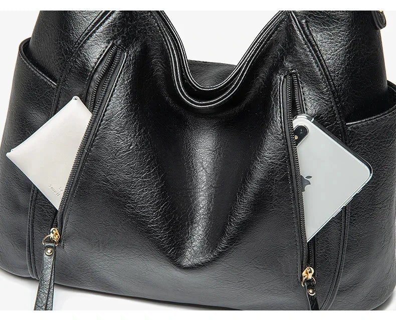 Mia - Women's Crossbody Leather Bag