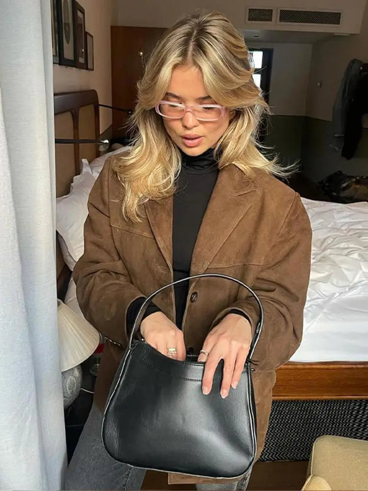Sofia - Women's Brown Jacket
