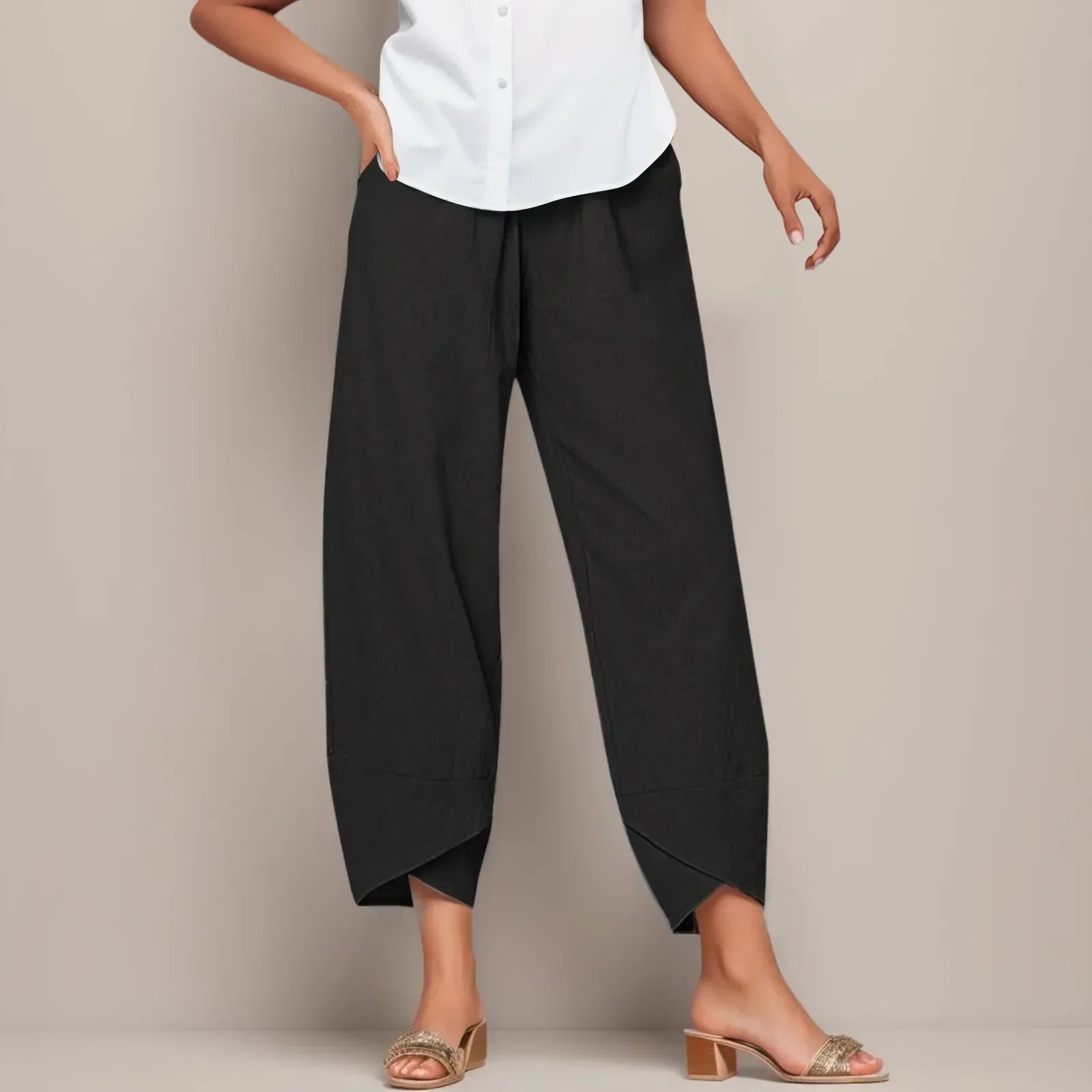 Layla - Women's High-Waist Casual Pants