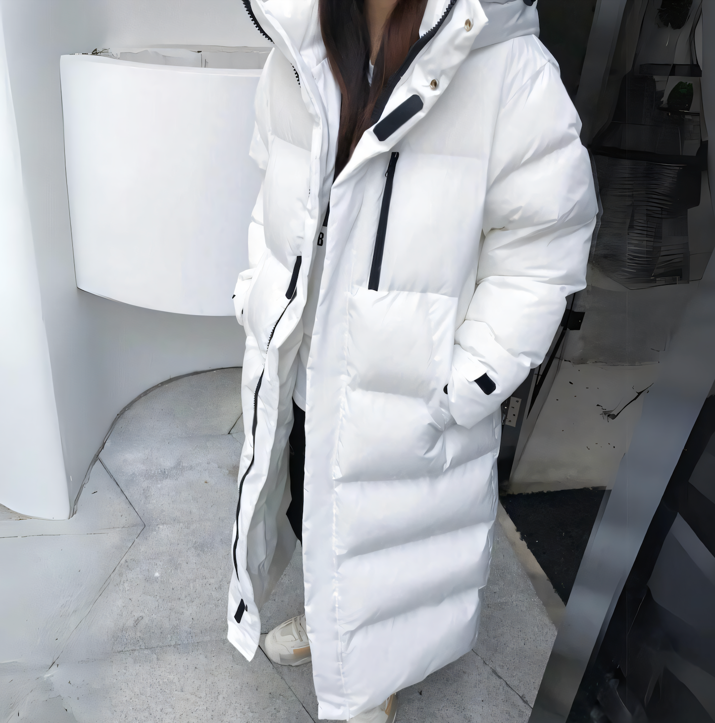 Hannah - Women's Long Puffer Jacket