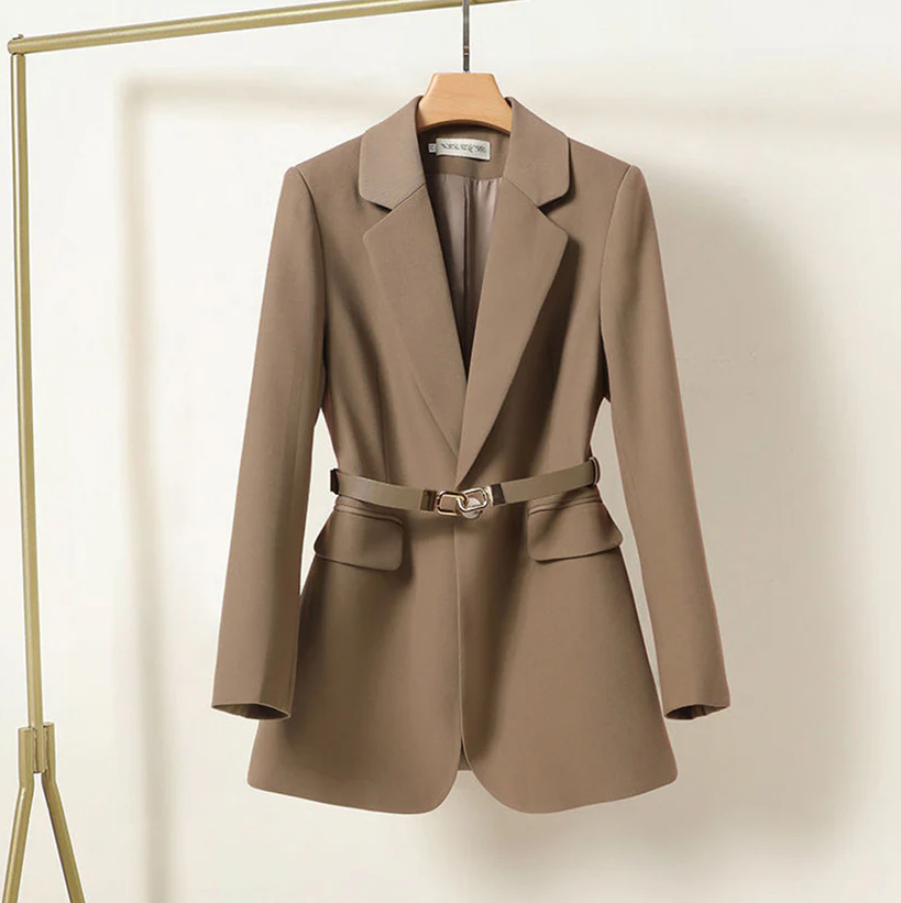 Maya - Women's Fit Belted Blazer