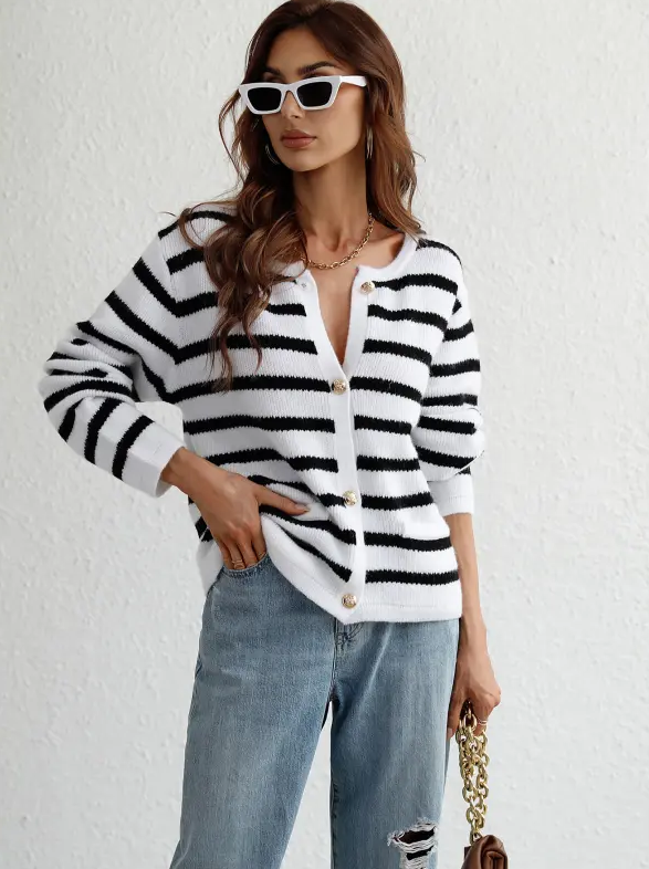 Mabel - Women's Knitted Winter Cardigan
