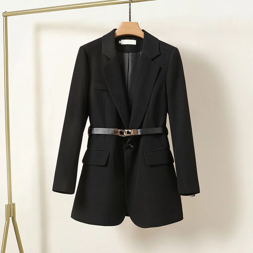 Maya - Women's Fit Belted Blazer