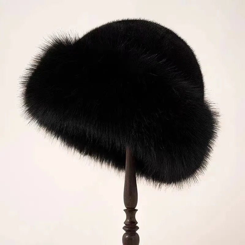 Nova - Women's Faux Fur Winter Hat Stay Warm in Luxe Style