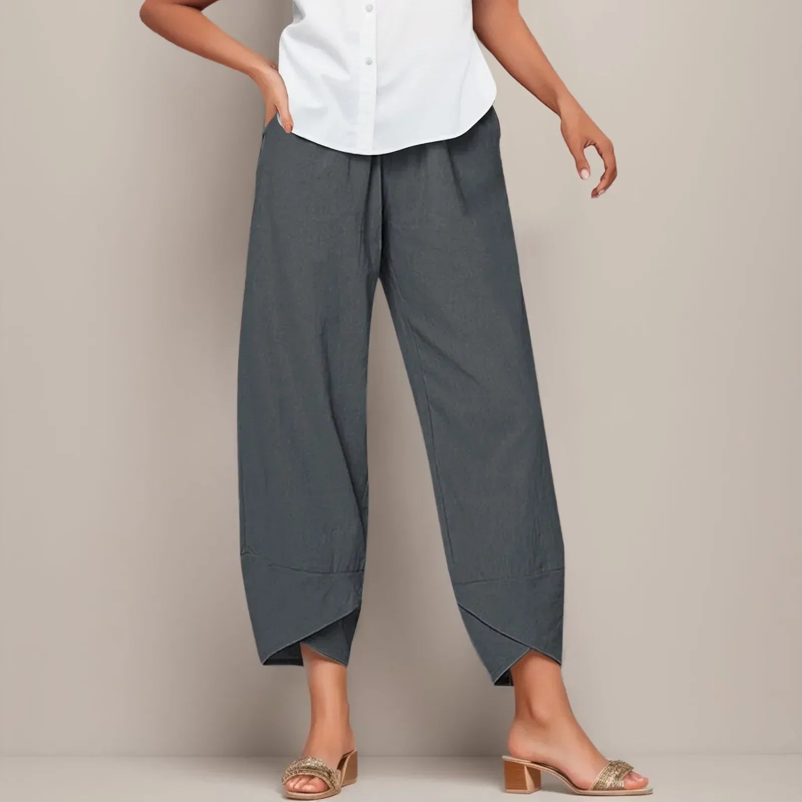 Layla - Women's High-Waist Casual Pants