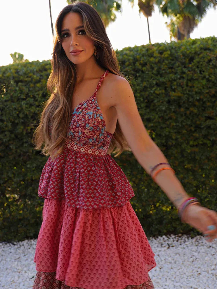 Ada - Women's Loose Floral Print Dress - photo 5