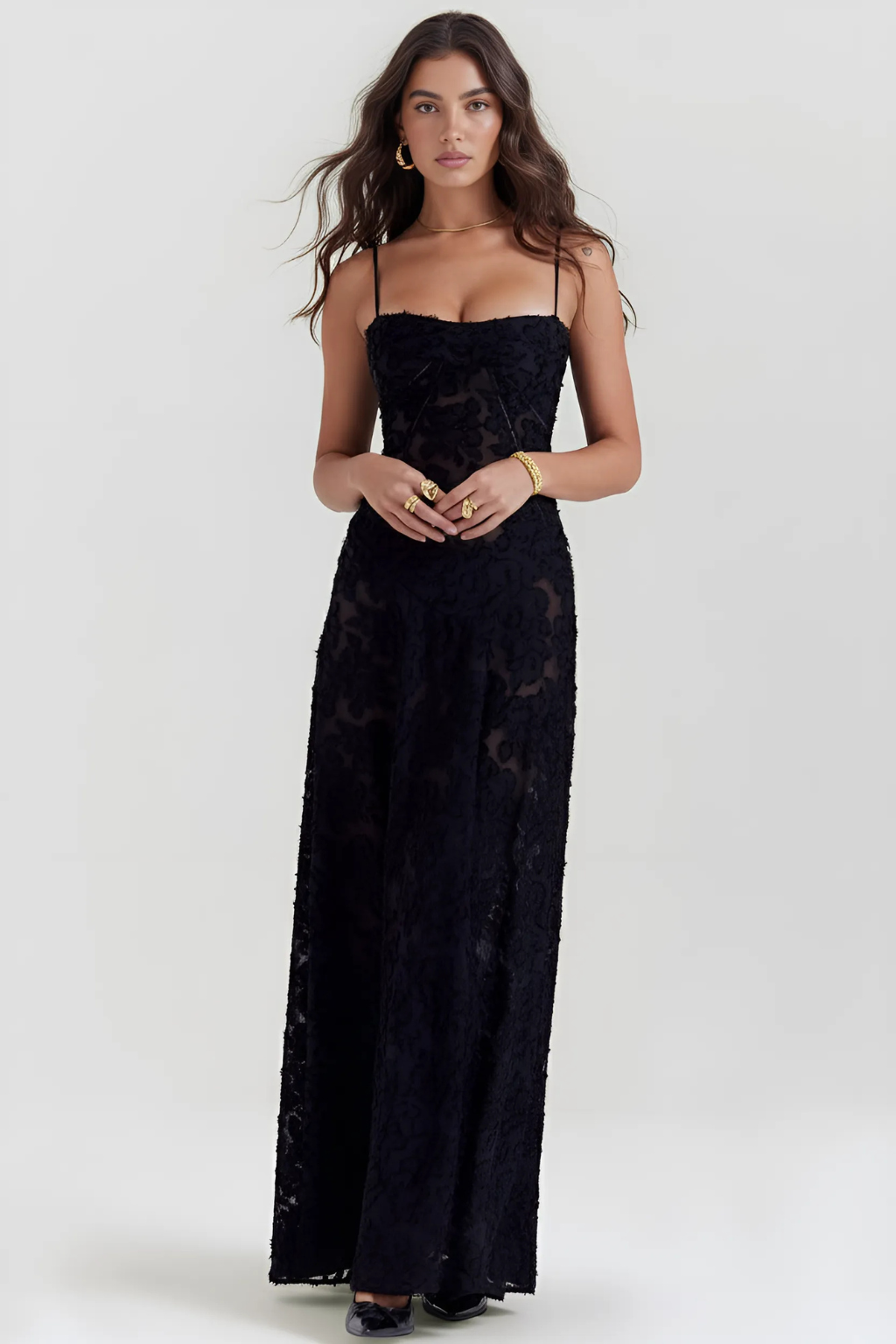 Serena - Women's Evening Maxi Dress for Weddings and Events