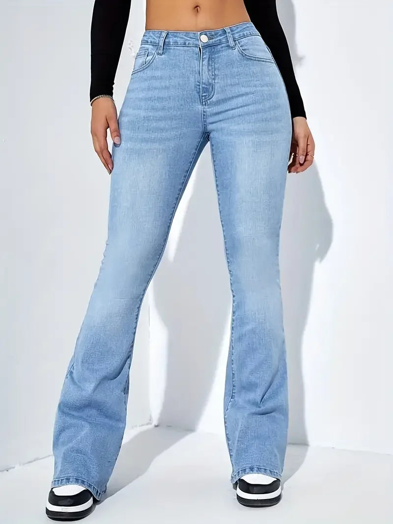 Neveah - Women's Flare Jeans
