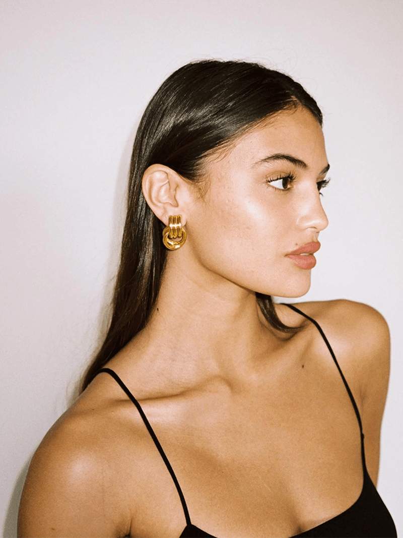 Florence - Women's Knot Earrings Everyday Elegance