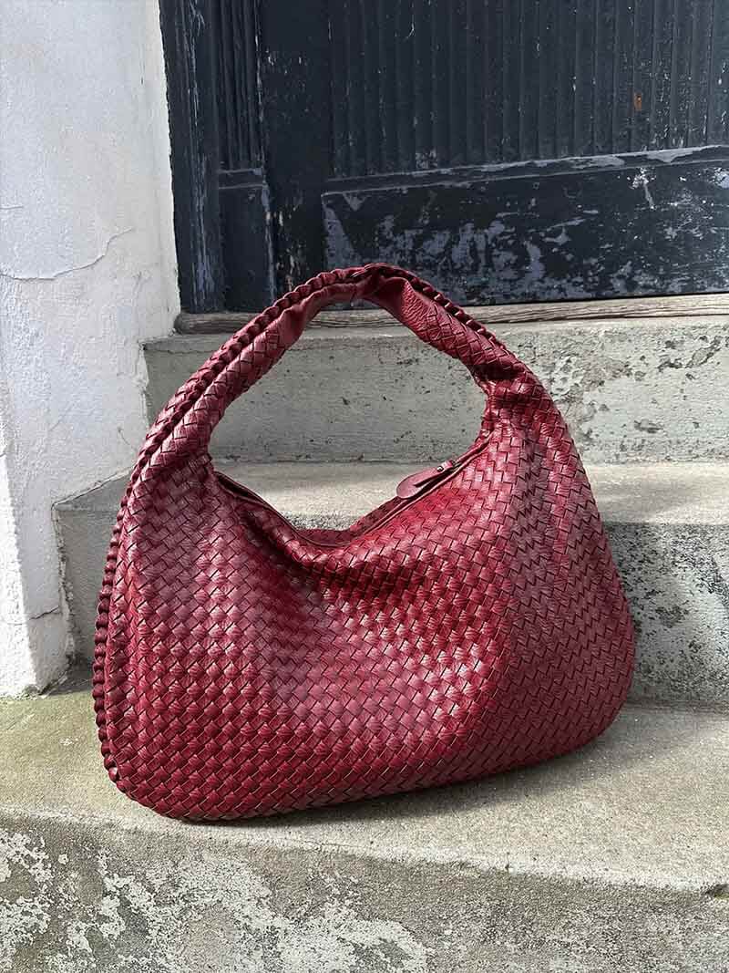 Arielle - Women's Woven Shoulder Bag XL