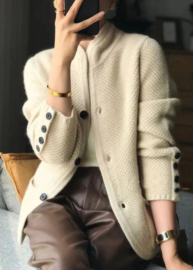 Astrid - Women's Knitted Blazer Elegant and Warm for a Sophisticated Look