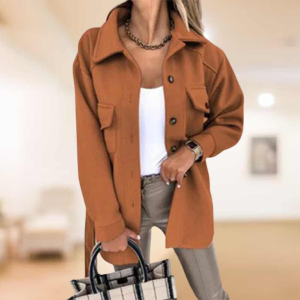 Anika - Women's Warm Trench Coat