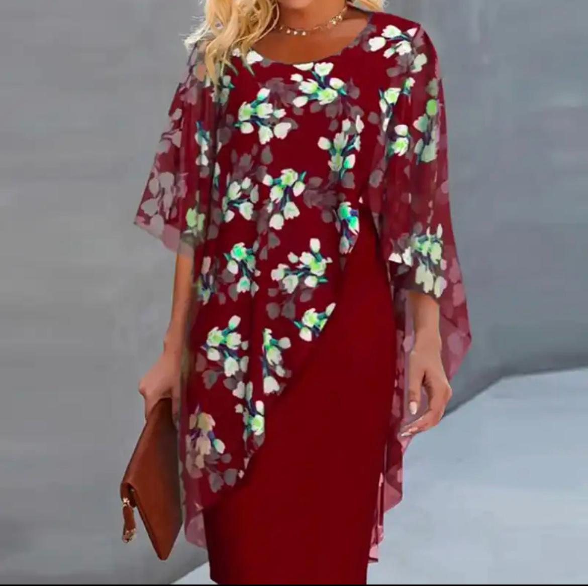 Lucy - Women's Overlay Dress