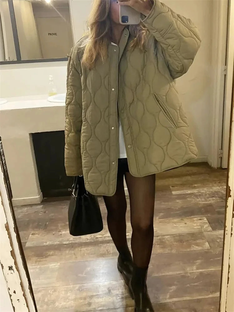 Nicole - Women's Loose-Fit Winter Jacket