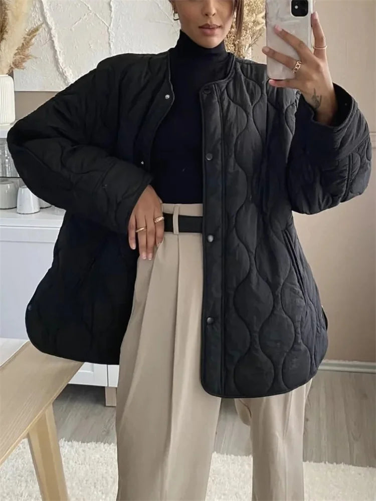 Nicole - Women's Loose-Fit Winter Jacket
