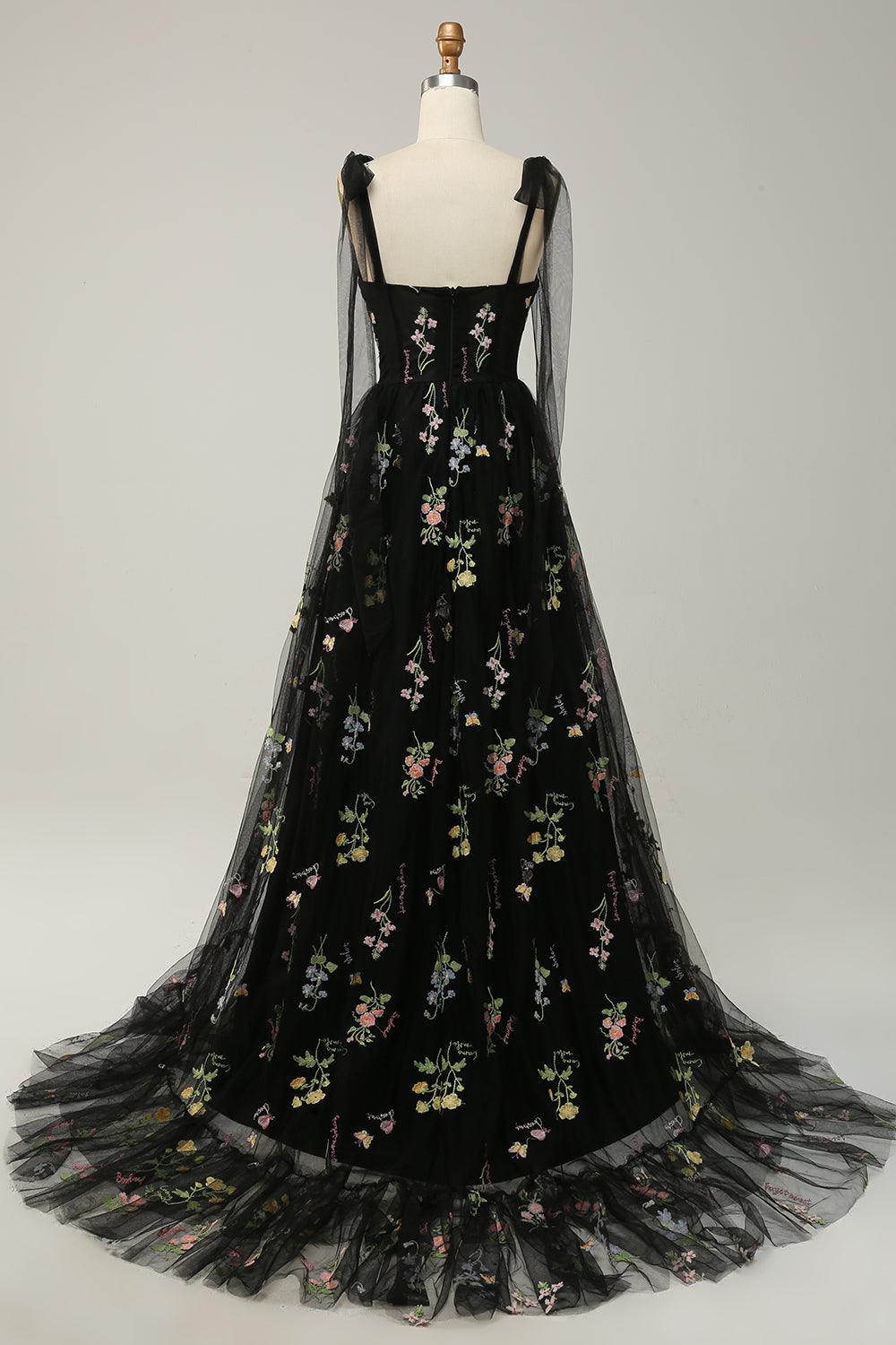 Macy - Women's Tulle A-Line Evening Dress