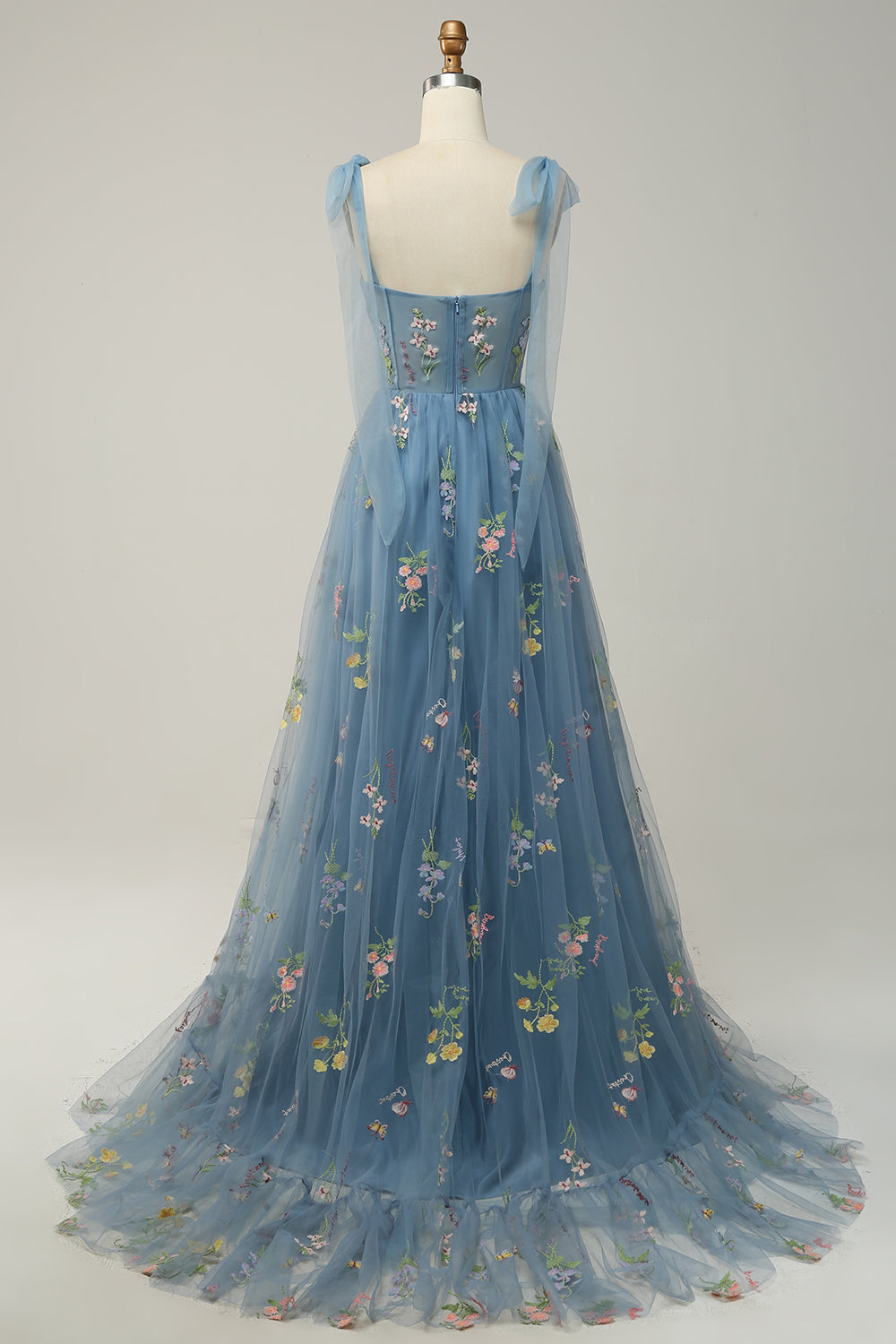 Macy - Women's Tulle A-Line Evening Dress