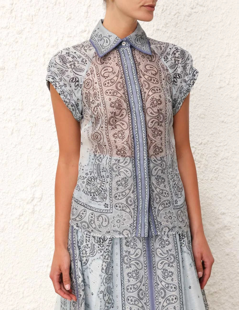 Desiree - Women's Button-Down Belted Maxi Dress