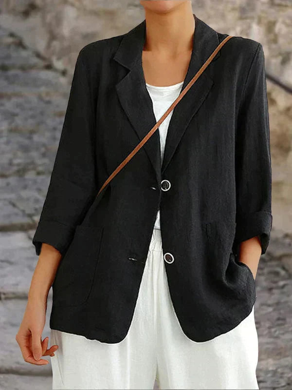 Lumi - Women's Linen Casual Blazer Light and Stylish