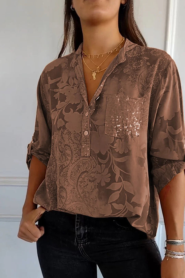Abigail - Women's Sequin Top (Plus Size Available) - photo 1