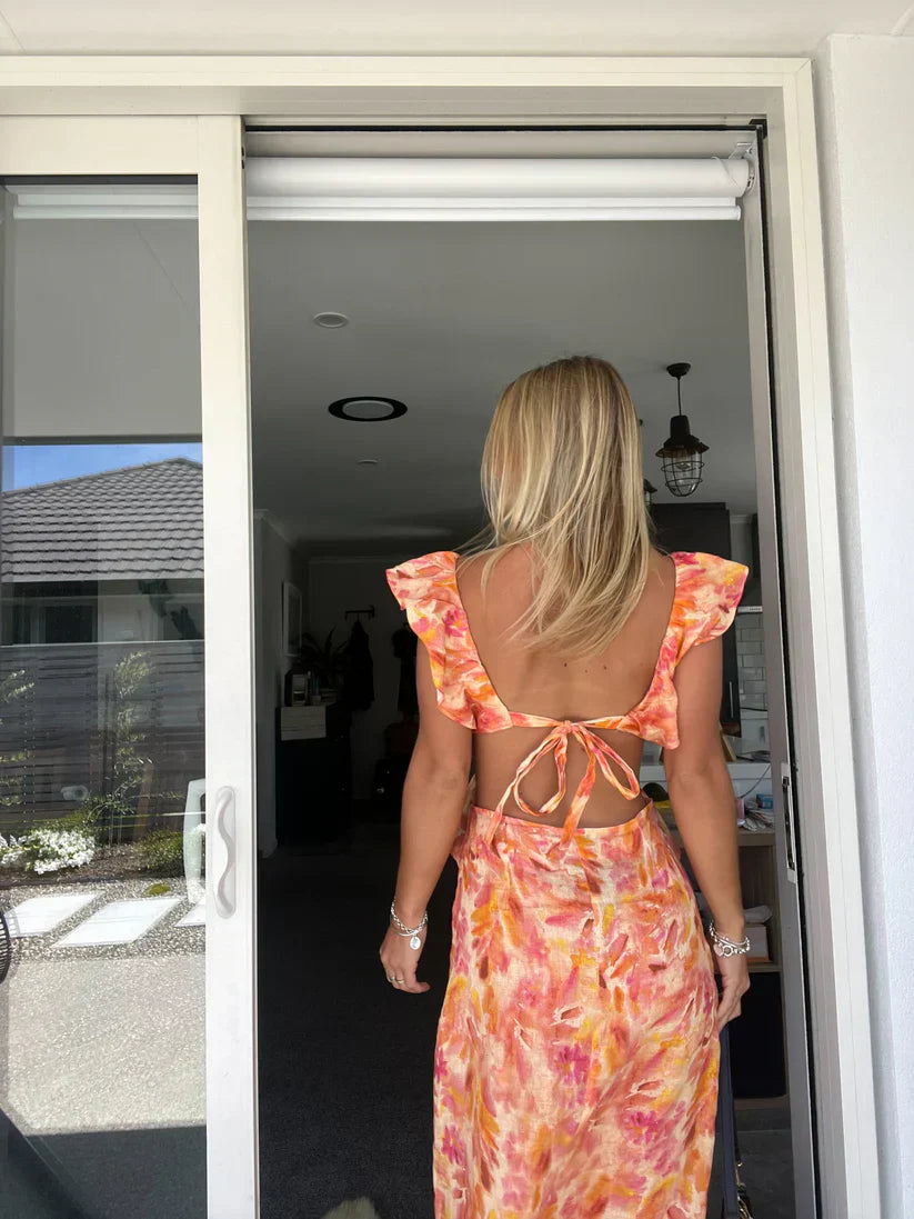 Francesca - Women's Ruffle Dress