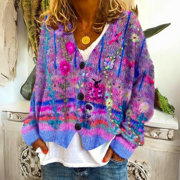 Ainsleigh - Women's Jumper in Floral Print - photo 4