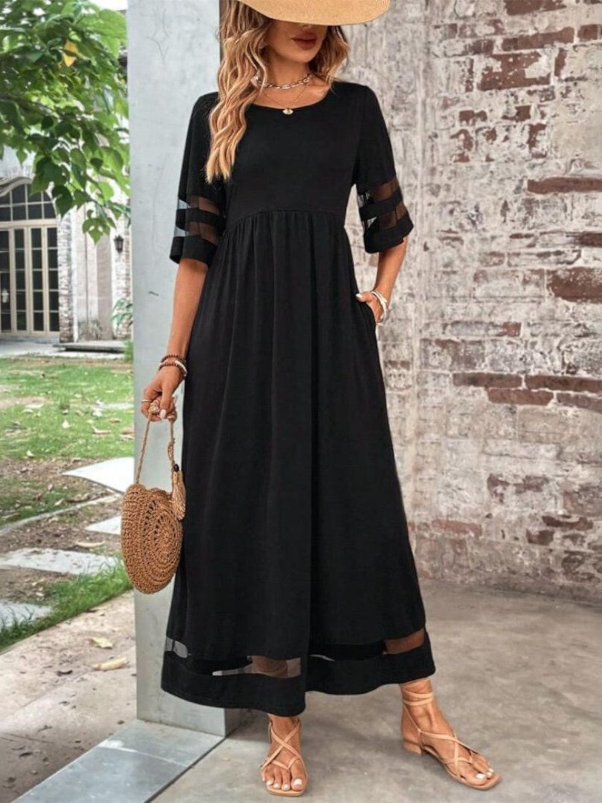 Dianne - Women's Relaxed Maxi Dress for Summer
