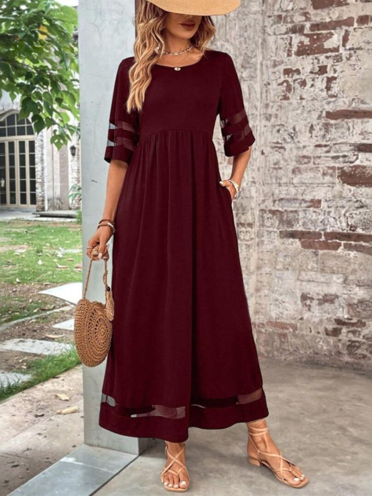Dianne - Women's Relaxed Maxi Dress for Summer