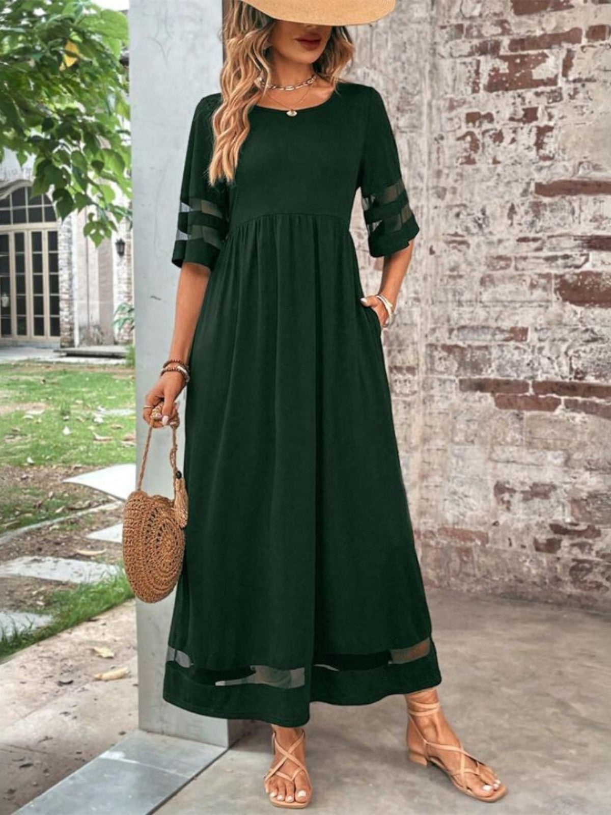 Dianne - Women's Relaxed Maxi Dress for Summer