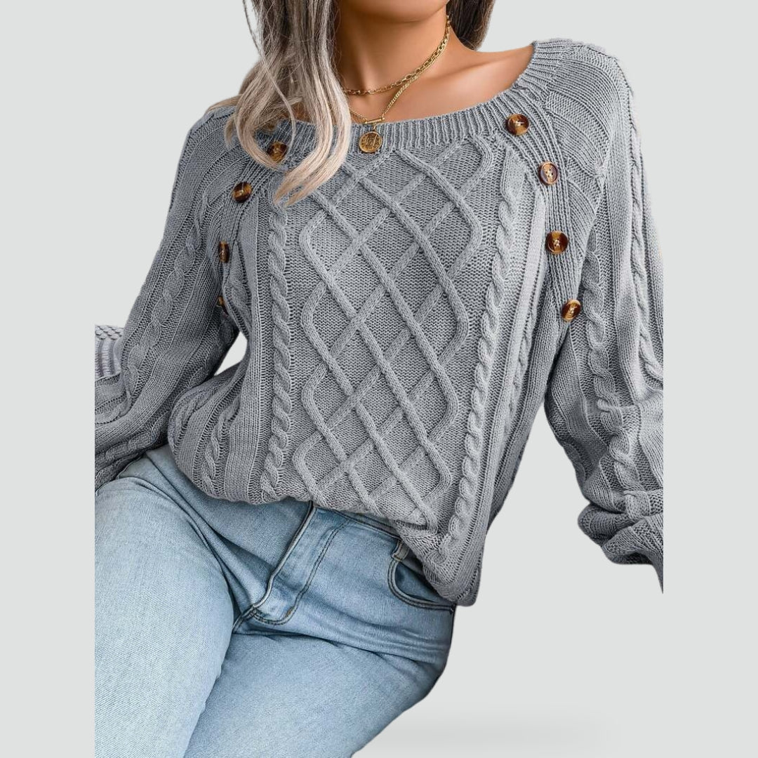 Amity - Women's Winter Jumper in Knit - photo 5
