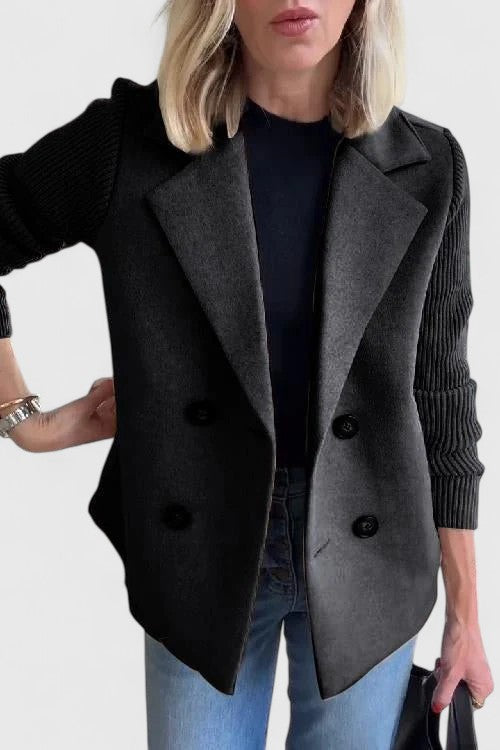 Women's Double Breasted Blazer with Relaxed Cut