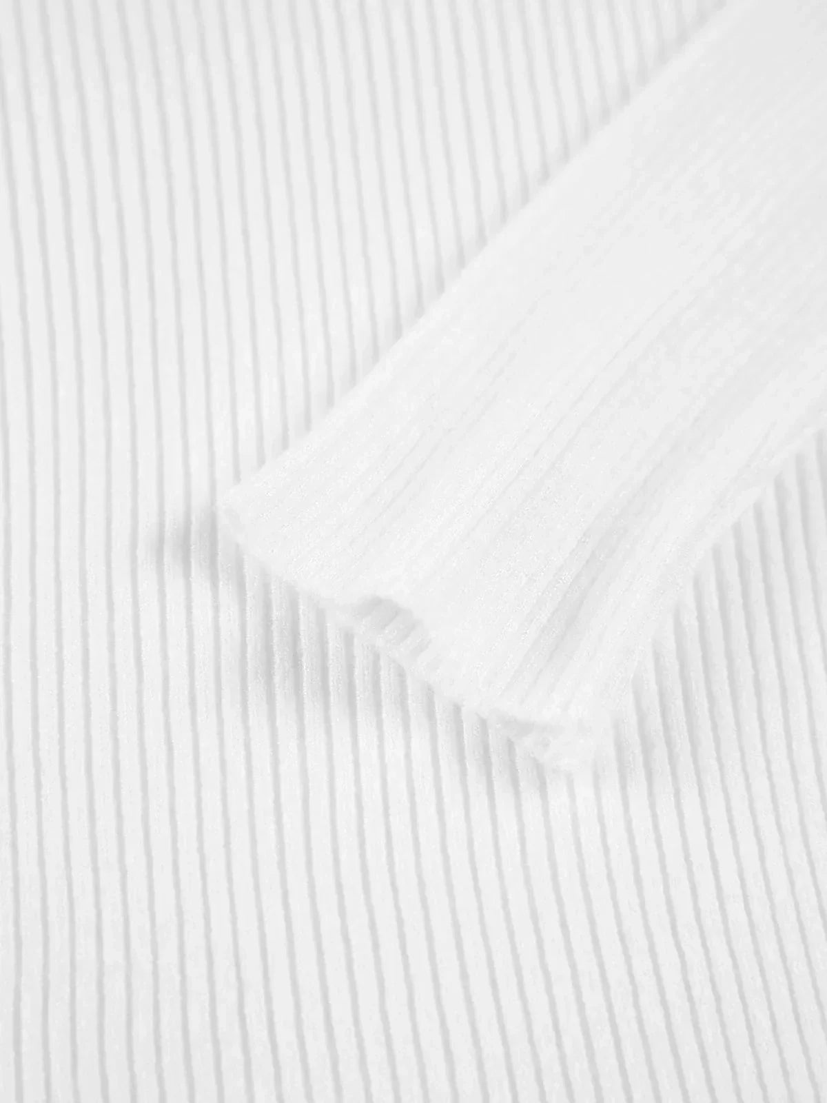 Amoret - Women's Jumper in Ribbed Knit with Roll Neck - photo 7