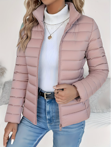 Anwyn - Women's Lightweight Jacket with Stand Collar - photo 4