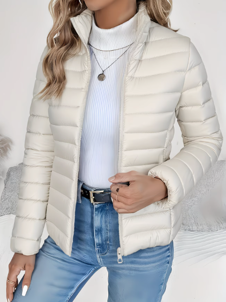 Anwyn - Women's Lightweight Jacket with Stand Collar - photo 5