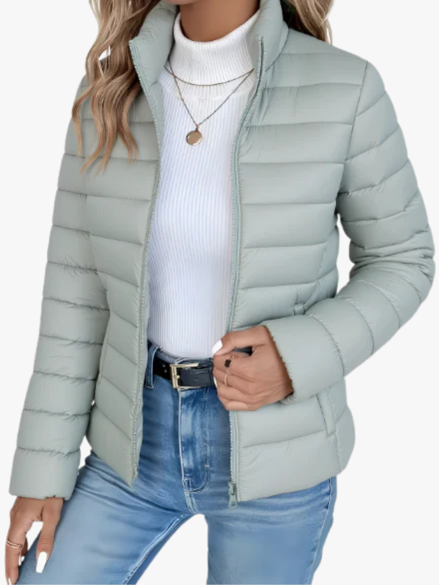 Anwyn - Women's Lightweight Jacket with Stand Collar - photo 7