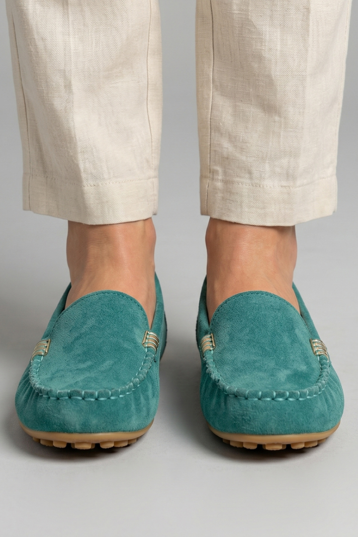 Averil - Women's Suede Loafers - photo 1