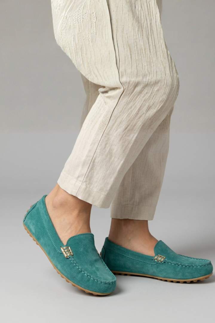 Averil - Women's Suede Loafers - photo 4
