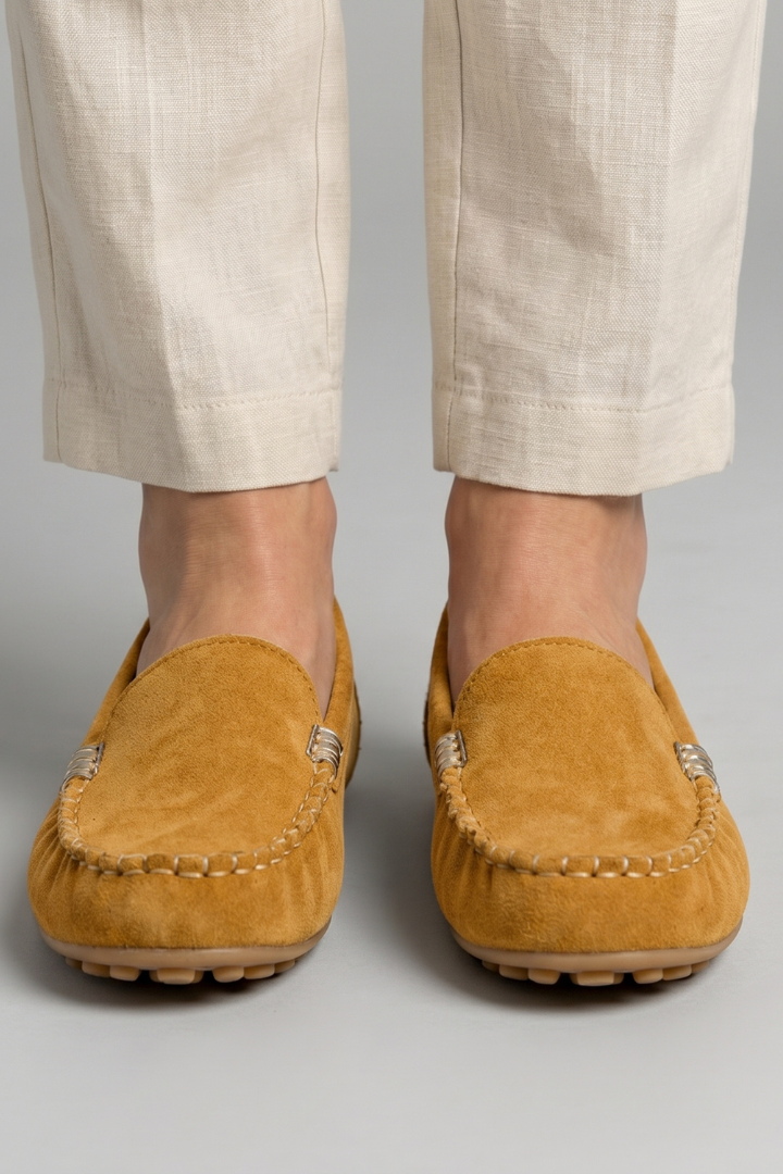 Averil - Women's Suede Loafers - photo 8