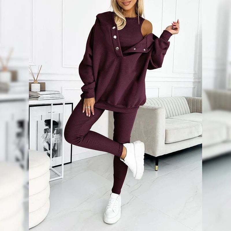 Avril - Women's Two-Piece Set in Fleece Lining - photo 7