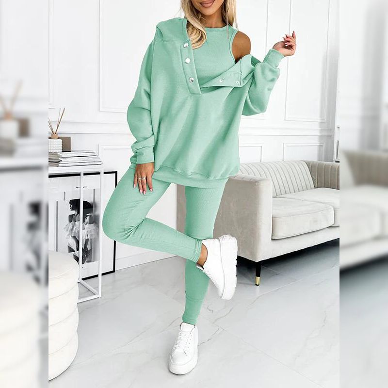 Avril - Women's Two-Piece Set in Fleece Lining - photo 8