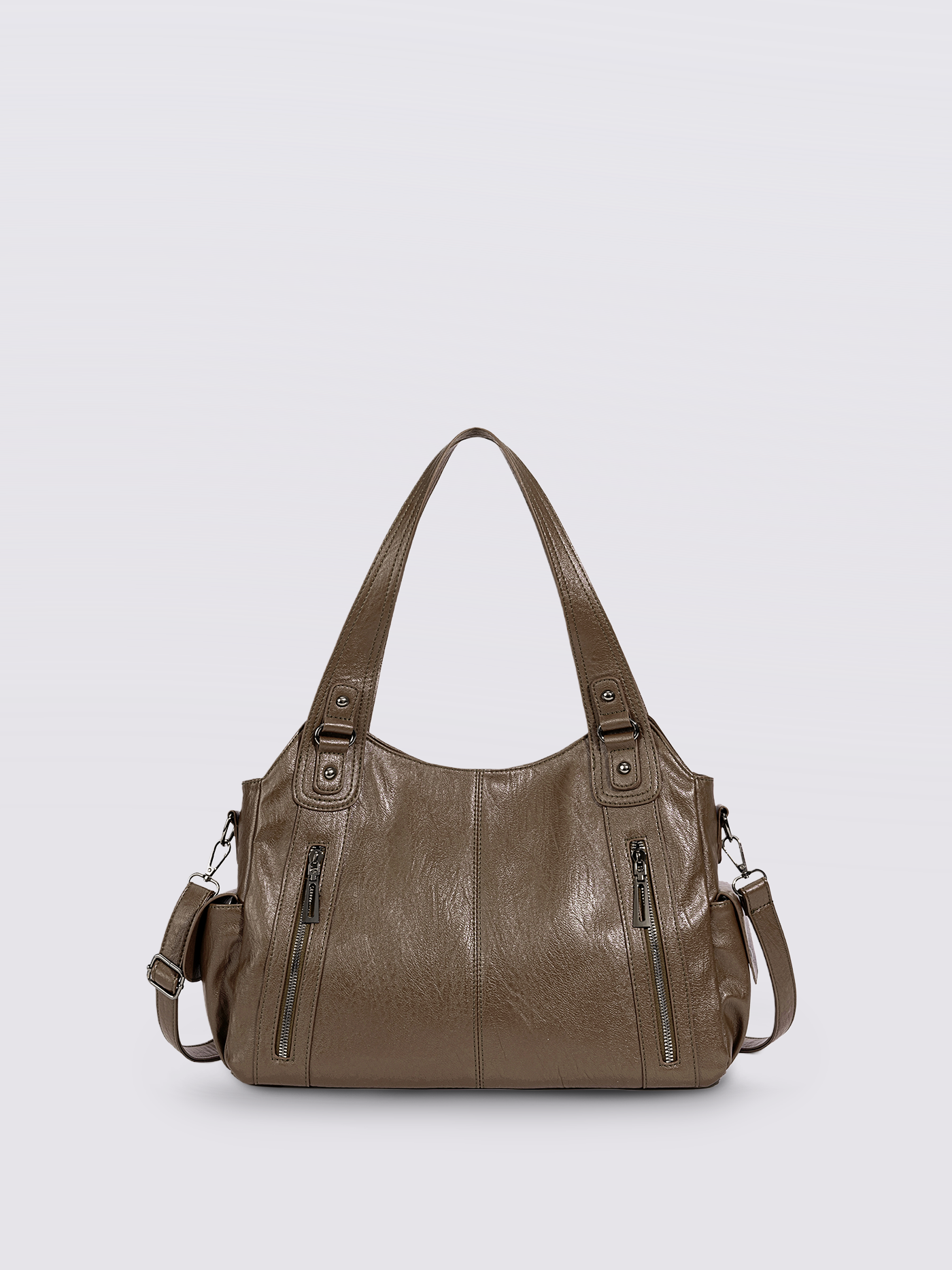 Eleganza quotidiana - Borsa tote in pelle nera