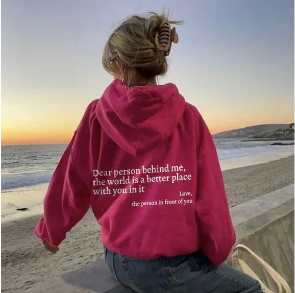 Beverly - Women's Oversized Hoodie with Back Print - photo 5